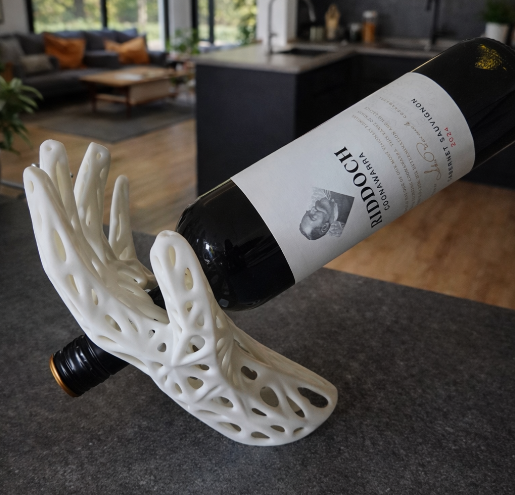3D Printed Wine Bottle Holder