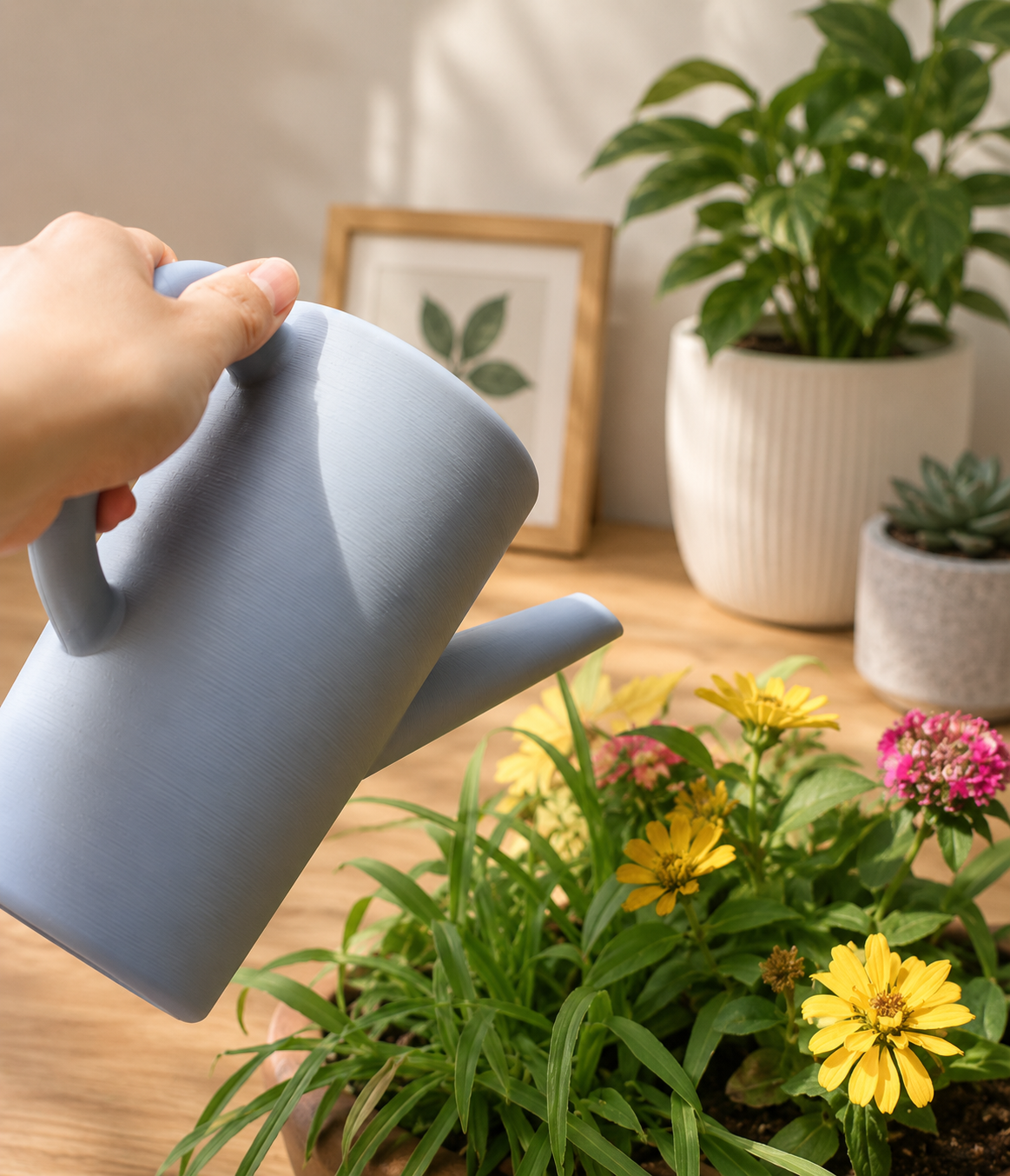 🌿 3D Printed Watering Cans – Modern Plant Care with Style 🌿