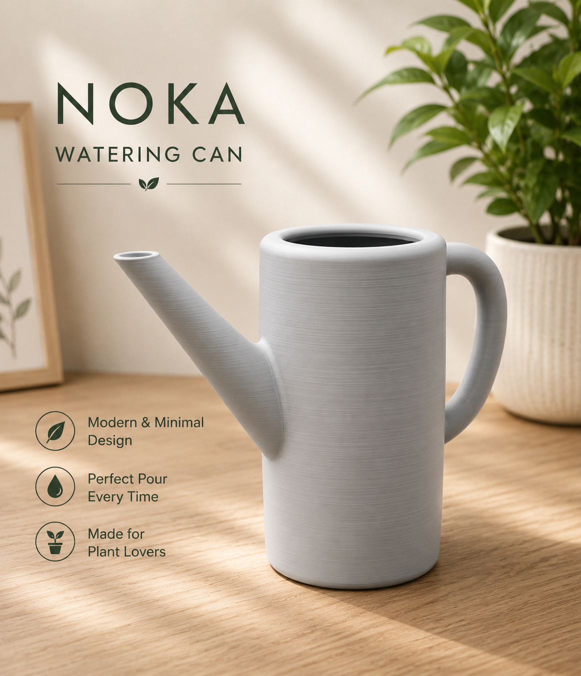 🌿 3D Printed Watering Cans – Modern Plant Care with Style 🌿