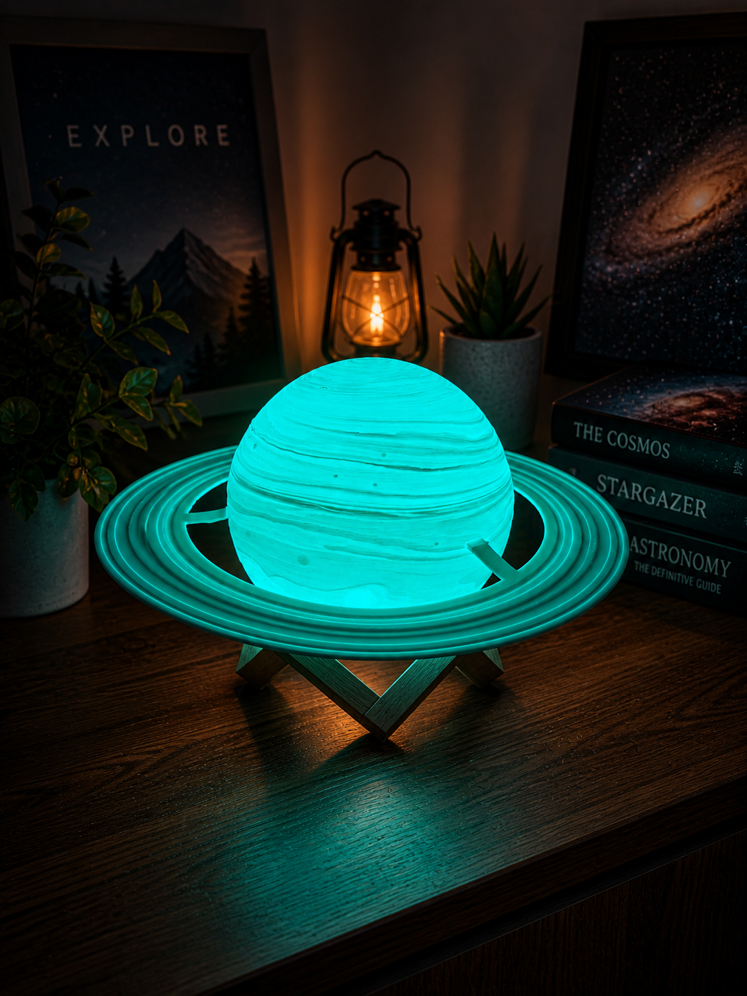🌍🪐 3D Printed Planet Lamps – Real NASA Data Space Lamps 🚀✨