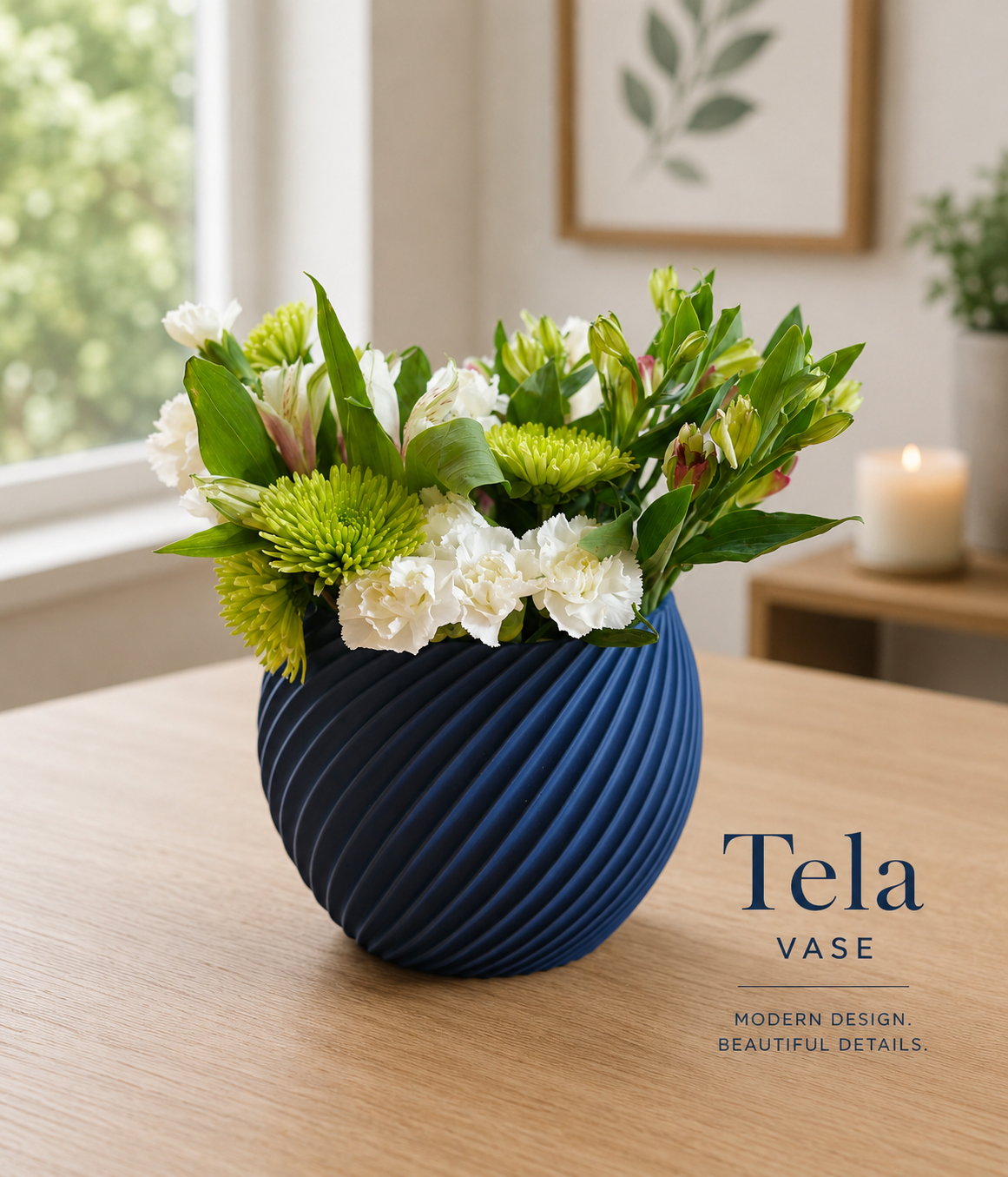 🌿 Modern 3D Printed Vase Collection 🌿